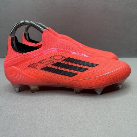 Mens 5.5 / Womens 6.5 adidas F50 Elite Laceless SG Turbo Aurora Soccer Cleats - Picture 1 of 11
